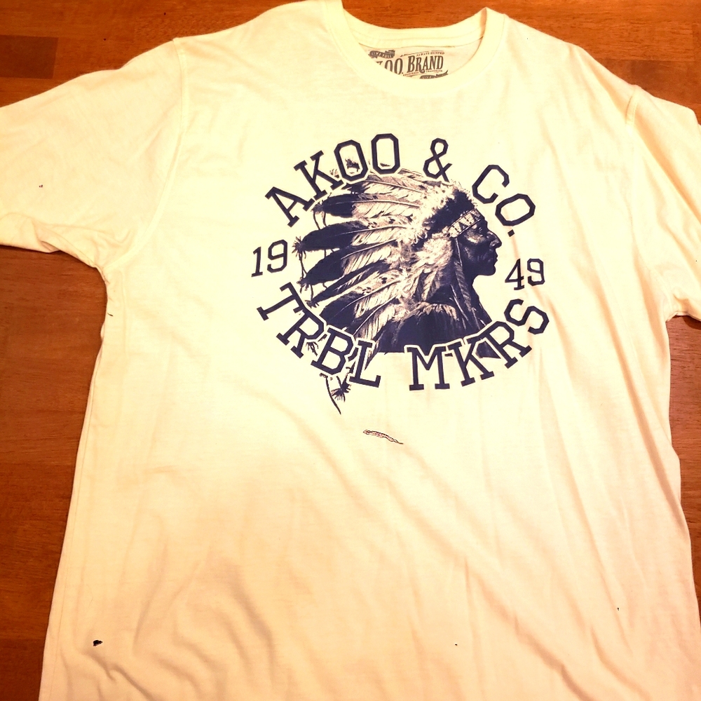 Mens XXL Akoo Cheifed TEE SHIRT